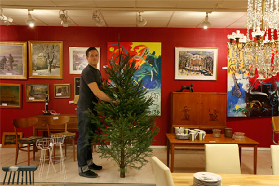 Nu kommer julen till Skånes Auktionsverk.