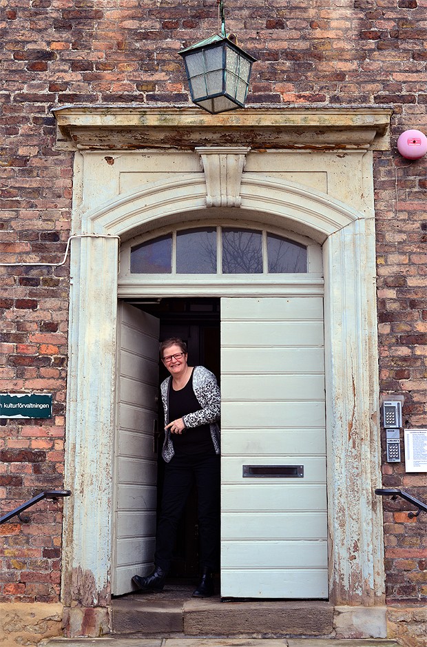 Elisabeth Arvidsson är på väg att checka ut från museet efter 35 år på arbetsplatsen.
