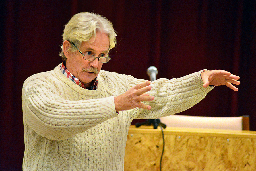 Anders Kjellström lämnar ingen oberörd och är en mycket god talare.