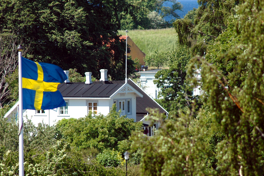 Fira nationaldagen på Citadellområdet.